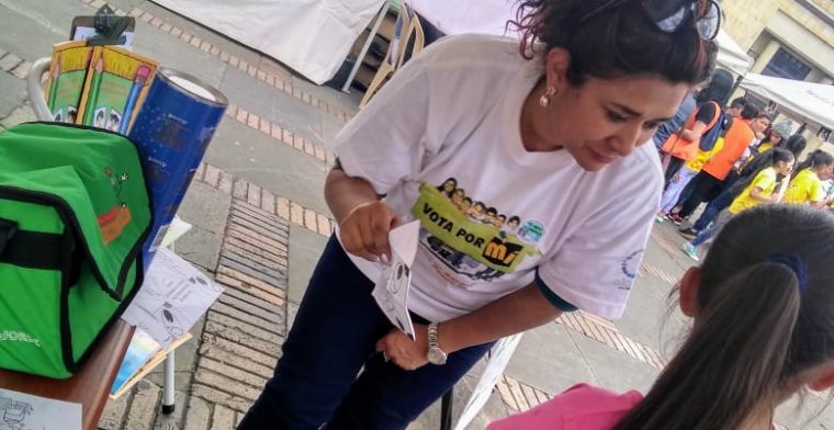 O Projeto Calçada Colômbia esteve presente na “Caminata Huella de Ternura 2019”